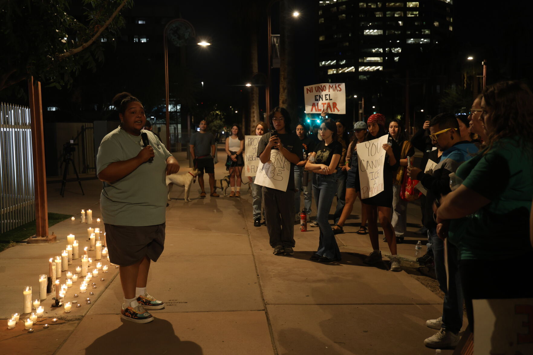 ice protest phoenix